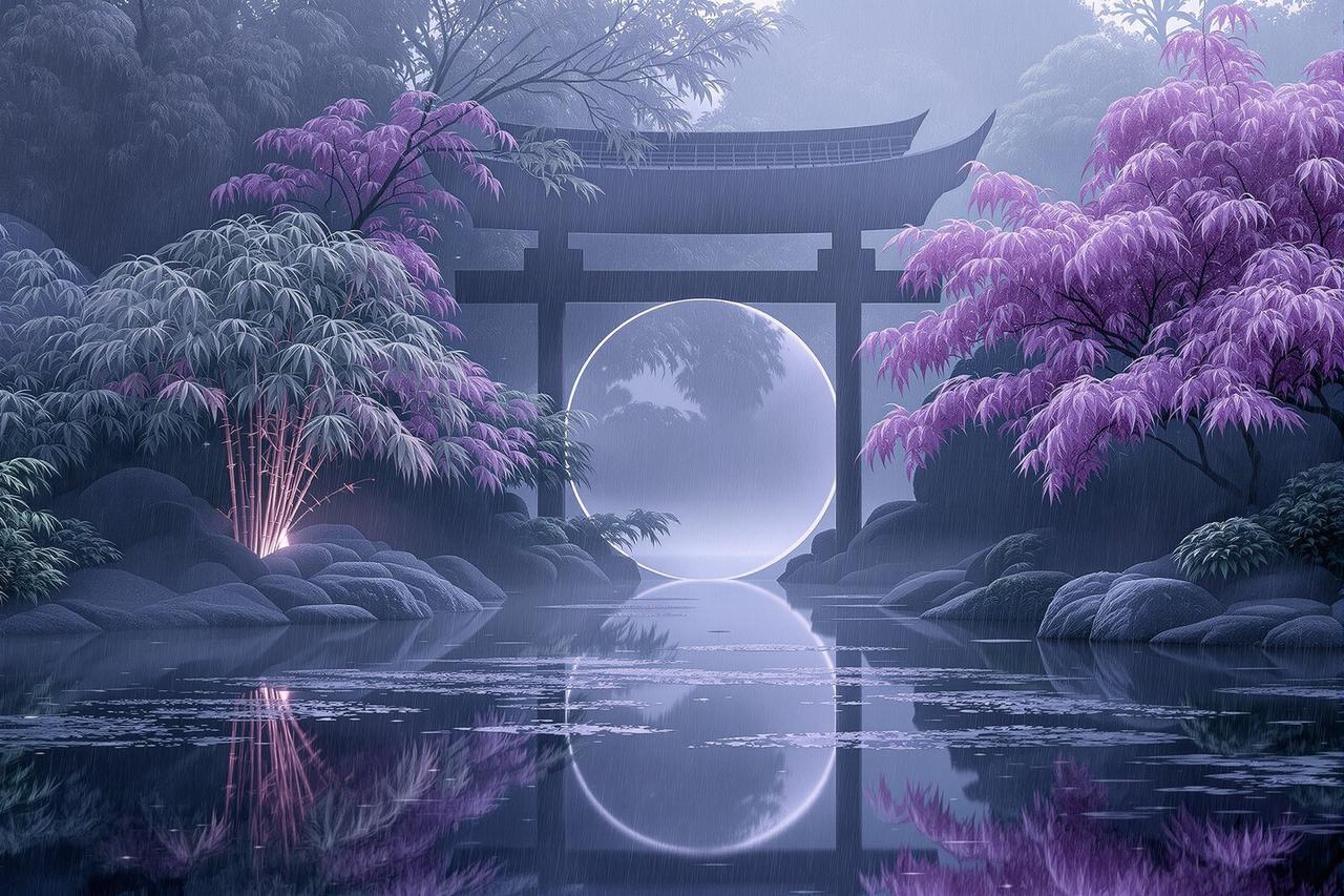 雨巷 · 苏州园林四季 - 图1