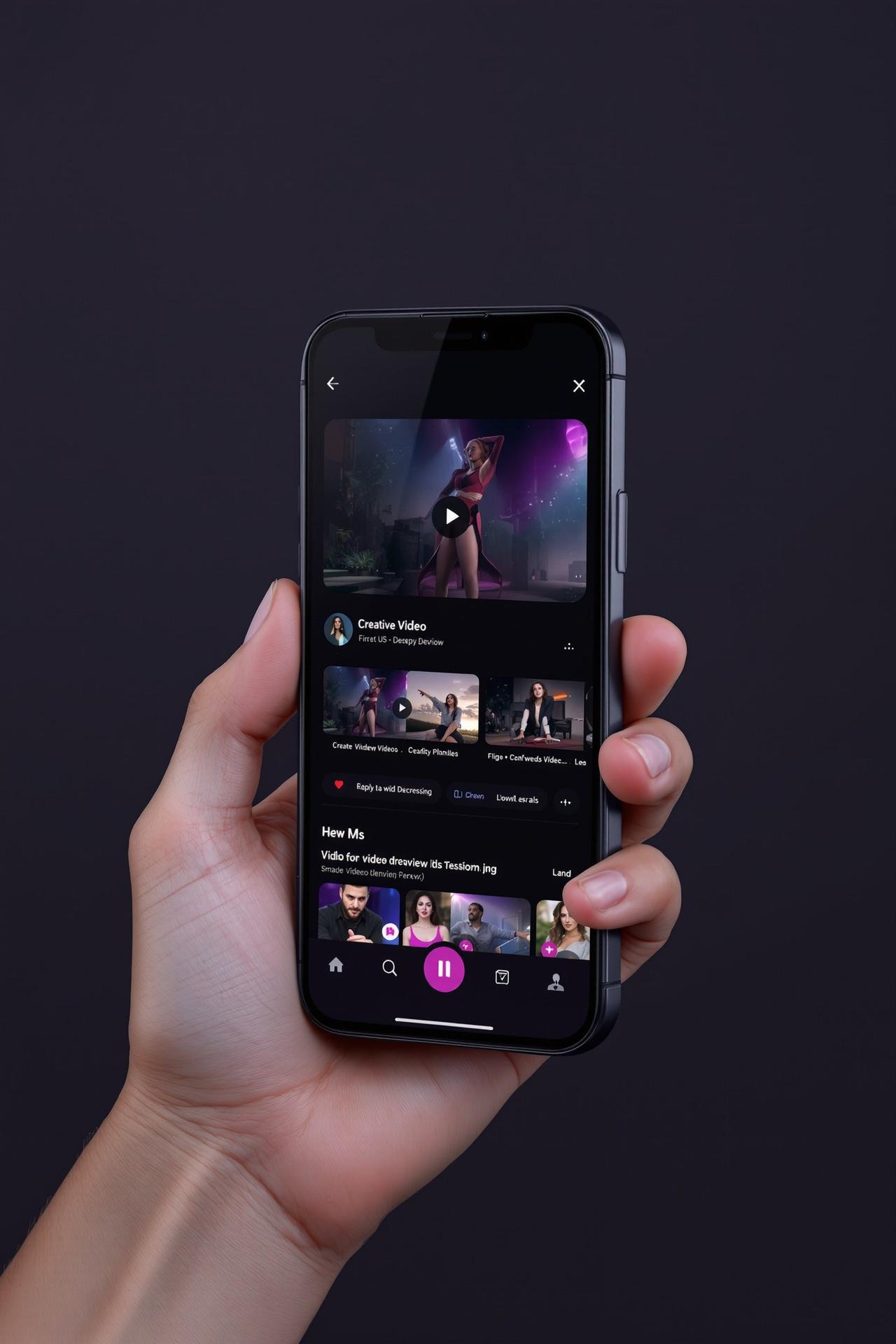七七影视 APP 界面预览